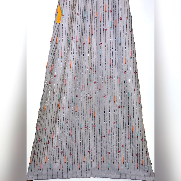 Vintage Cocktail Dress with Beaded Design - Picture 8 of 9